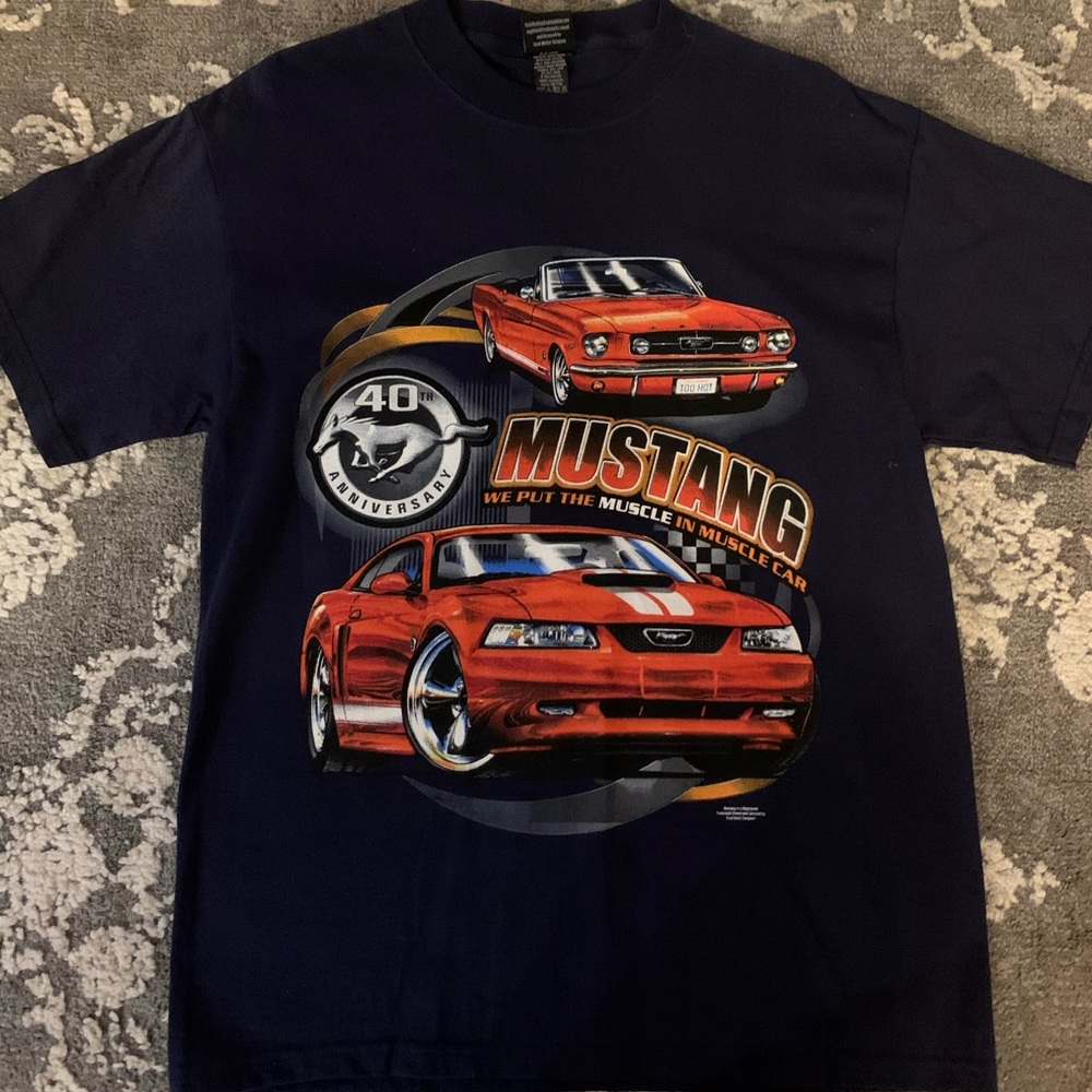 Mustang tee shirt